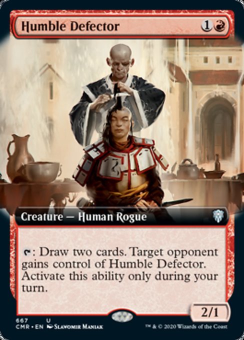 MTG HUMBLE DEFECTOR EXC - DISERTRICE UMILE - CMR-X EN - MAGIC - Foto 1 di 1